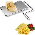 Cheese Slicer,Multifunctional Stainless Steel Cheese,Cutter,for Cheese Butter,Ham