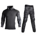 Tactical Uniform set (Excluding Knee & Elbow Pads) - PYTHON BLACK