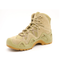 (AK) Anti-Slip Safety Breathable Shock-Absorbing Climbing Hiking Tactical Ankle Boots - Khaki