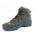 (AK) Anti-Slip Safety Breathable Shock-Absorbing Climbing Hiking Tactical Ankle Boots - Navy Green