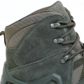 (AK) Anti-Slip Safety Breathable Shock-Absorbing Climbing Hiking Tactical Ankle Boots - Navy Green