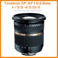 Tamron SP AF 10-24mm f / 3.5-4.5 DI II Zoom Lens For NIKON DSLR Cameras