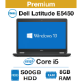 DELL LATITUDE E5450 , CORE I5-5300U @2.30GHz, 8GB RAM ,500GB HDD, INTEL HD GRAPHICS 5500, 4G WWAN