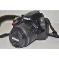 Nikon D3200, 24.2MP DSLR Camera ,FULL HD MOVIES ,with 18-55MM VR LENS,  IN EXCELLENT CONDITION