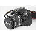 Canon EOS 550D , 18 MP ,FULL HD MOVIES Digital SLR Camera with  EF-S 18-55mm f/3.5-5.6 II