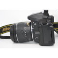 Nikon D5300 24MP DSLR with Nikon 18-55mm f/3.5-5.6G VR Lens , 4000 PICTURES S ON THE CLOCK ONLY