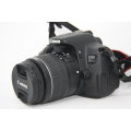 CANON EOS 700D 18MP DSLR, FULL HD VIDEOS , WITH 18-55MM III ZOOM LENS WITH LOWEPRO BAG