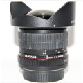 Samyang 8mm f/3.5 HD UMC Fisheye CS II Lens (Canon)