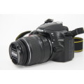 Nikon D3200 24MP DSLR Camera with 18-55mm VR LENS  IN VERY GOOD CONDITION. WITH LOW SHUTTER COUNT