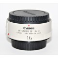 Canon EF 1.4X II Extender for Canon Super Telephoto Lenses (Teleconverter) in EXCELLENT CONDITION