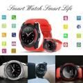 V8 Bluetooth Camera Smart Wrist Watch with sim slot - Black, Blue, White and Red
