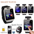 DZ09 Android Bluetooth Smart Watch Phone Camera SIM Card Slot - Black, White, Gold and Silver