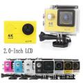 ULTRA HD 4K WiFi Waterproof Sports Action Camera - Black, Gold and Blue