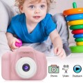 1080P New Design Mini Cute Video Photo Digital Small Portable Kids Camera - Blue and Pink