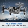 LF606 Mini Quadcopter Foldable RC Drone Support One Key Take-off / Landing - Without Camera