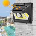 COB 54LED Solar Motion Sensor Wall Light Waterproof Garden Security Lamp