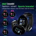 Hot Drogontech Round Screen D18 Smart Watch Waterproof Watches Fitness Wrist Band - Multi Colous