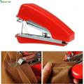 Portable Mini Hand-Held Clothes Fabrics Sewing Machine - RED