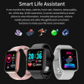 D20 Pro Smart Watch Y68 IP67 Waterproof Bluetooth Fitness Tracker Sports Watch Heart Rate Wristband