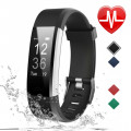 Bluetooths IP67 waterproof heart rate blood pressure fitness tracker ID115 smart band