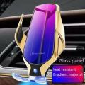 R1 Wireless Charger Automatic Clamping Smart Sensor QI Induction Car Phone Mount Holder Rack