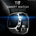 T8 Bluetooth Smart Watch Phone Mate SIM Card Pedometer