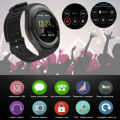 Y1 Waterproof Bluetooth Smart Watch Phone with Sim Card slot - Black