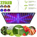 225 LED Grow Light Lamp Ultrathin Panel for Hydroponics Indoor Plant Veg Flower AC85-265V