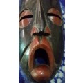 Mask Wooden Carved African