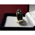 9 ct Solid Gold Ring with Diamond