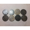 LOT OF 8 x ITALY 10 CENTS