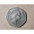1997 Gibraltar 50 Pence - Elizabeth II