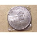 1966 Lesotho SILVER 50 Licente[17500 Mintage Rare]MINTSTATE  in original grease packaging from mint.