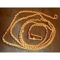 LOVELY GENUINE SOLID 18 ct GOLD NECKLACE IN EXCELLENT CONDITION [5g]