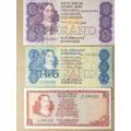 3 x RSA BANK NOTES