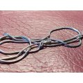 LOVELY GENUINE SOLID STERLING SILVER  SNAKE NECKLACE IN GOOD CONDITION [47 cm]