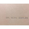 1950  CATALOGUE OF COINS OF SA -  BY ALEC KAPLAN - PORK SKIN -  NR: 6 OF 200 - RARE - SOUGHT AFTER