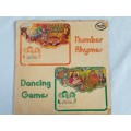 NUMBER RHYMES AND DANCING GAMES - Used Vinyl Record.