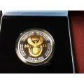 2011 SILVER PROOF R5 CROWN (33,6 g) - SARB 90th ANNIVERSARY - CAPSULED IN ORIGINAL BOX SEALED