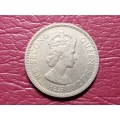 1971 MAURITIUS 1 Rupee - Elizabeth II - Mint State