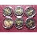6 x RSA 2021 R5 COINS - UNCIRCULATED - Rare in this condition - [Bid per coin to take one or more.]