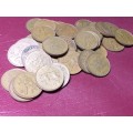 A LOT OF 40 RSA BRONZE 1 CENTS - [Bid per coin to take all.]