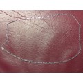 LOVELY GENUINE SOLID STERLING SILVER NECKLACE IN GOOD CONDITION - [8,5 g]