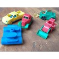 A LOT OF 5 PLASTIC VEHICLES  - [ONE BID FOR ALL]