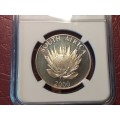 2000 PROTEA STERLING SILVER RAND - WINE PRODUCTION NGC GRADED MS 67 - [VERY RARE]