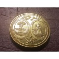 MEDALLION DEPICTING THE SEAL OF THE STATE OF SOUTH CAROLINA - [32 g, Diameter 39 mm]