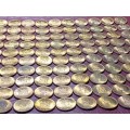 A LOT OF 100 x 1970 RSA BRONZE ½ Cents - ALL BRILLIANT MINT STATE - [Bid per coin to take all.]