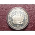 1995 RSA STERLING SILVER RAND - RAILWAY - PROOF CAPSULED