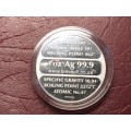 DCX 1oz Fine Silver PROOF Medallion CAPSULED - [31,2 gram]