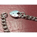 LOVELY GENUINE SOLID STERLING SILVER BRACELET IN EXCELLENT CONDITION - [12 g]